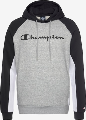 Bluză de molton de la Champion Authentic Athletic Apparel pe gri: față