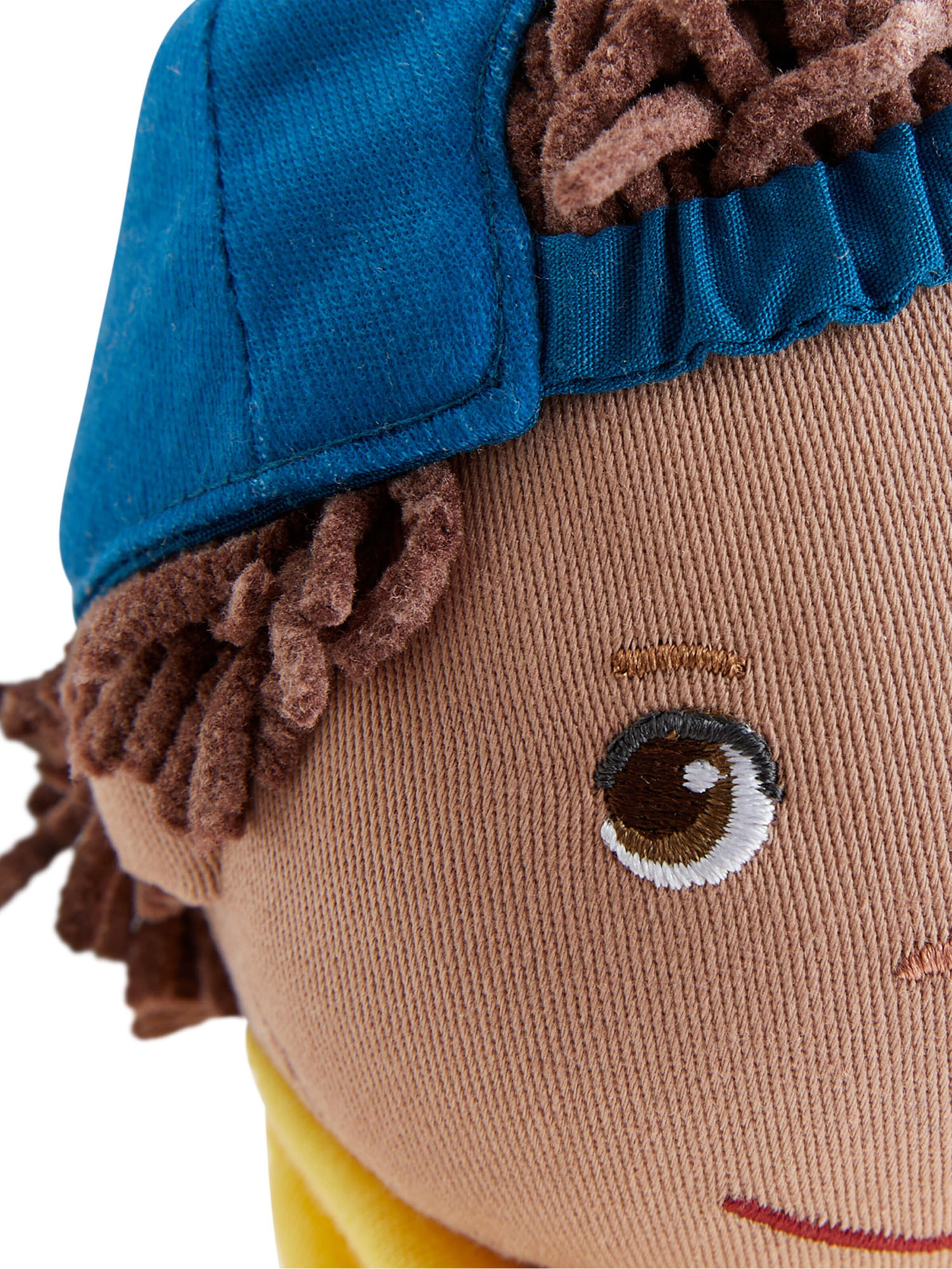 Animaux en peluche 'Bruno' HABA en jaune