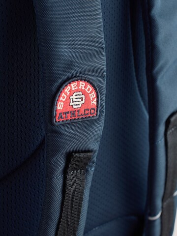 Superdry - Mochila 'Back to School' en azul