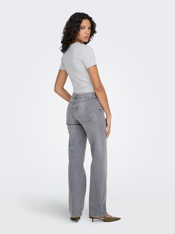 ONLY Baggy Jeans 'blush' in Grijs