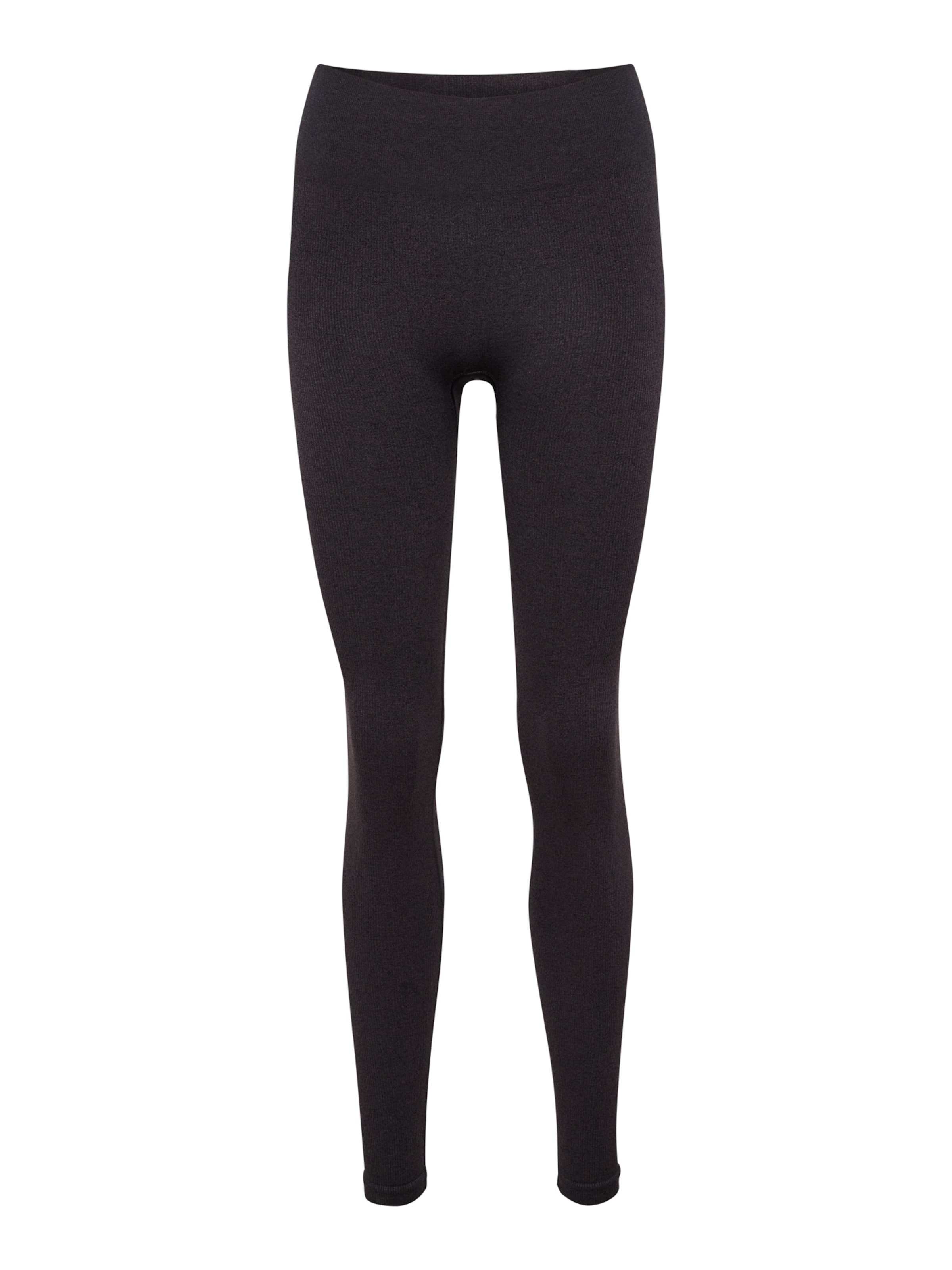 Hummel Skinny Sportsbukser i sort: forside