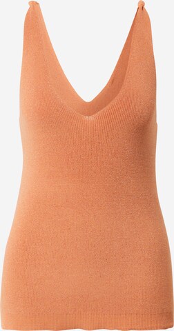ICHI Knitted top in Brown: front