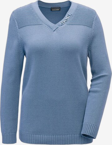 Goldner Pullover in Blau: predná strana