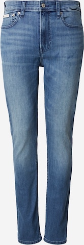 mėlyna Calvin Klein Jeans Prigludęs Džinsai: priekis