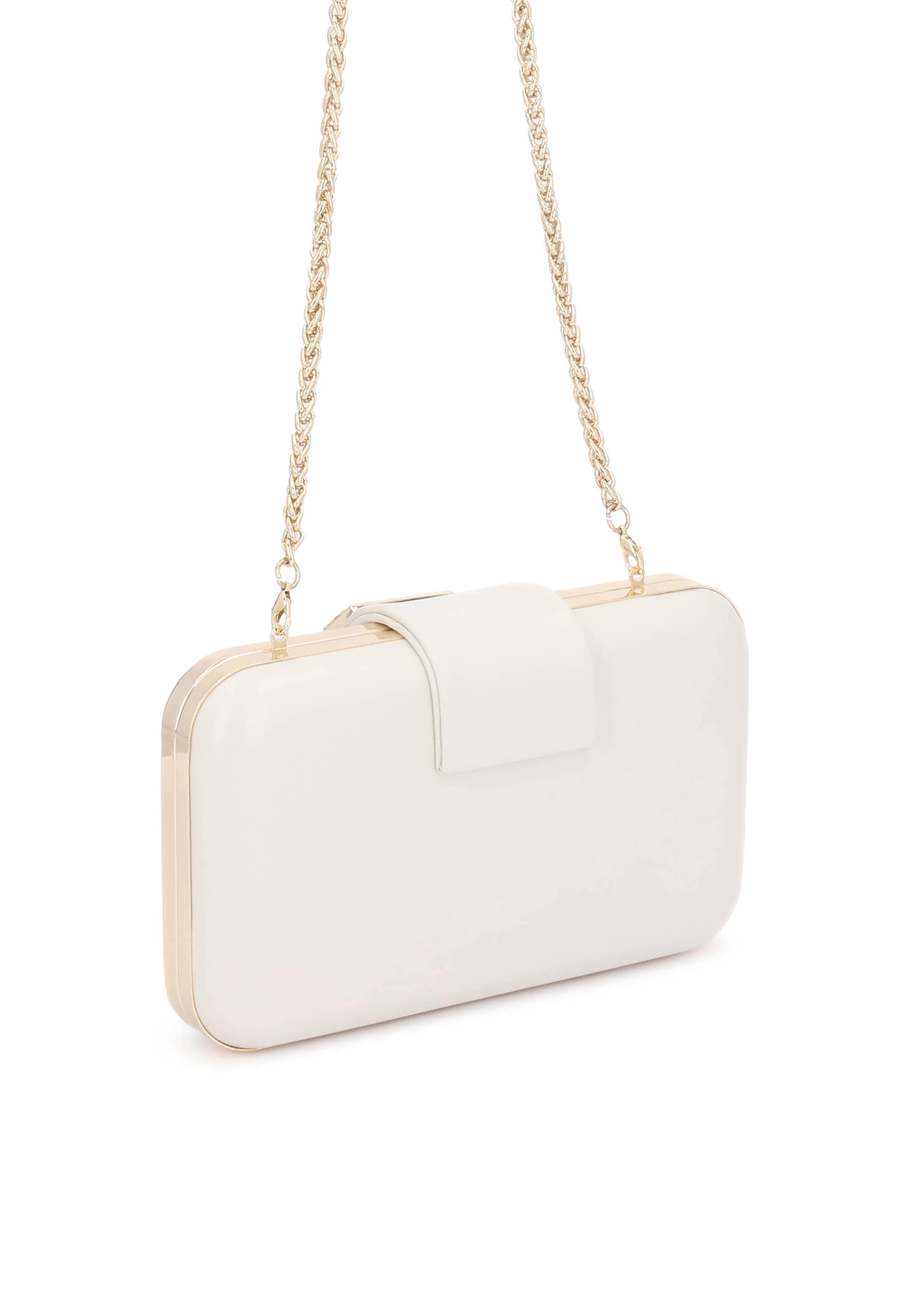 Pochette Kazar en blanc