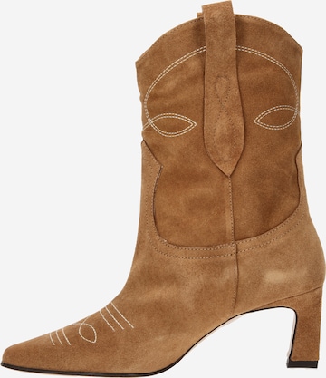 Toral Cowboy Boots in Brown