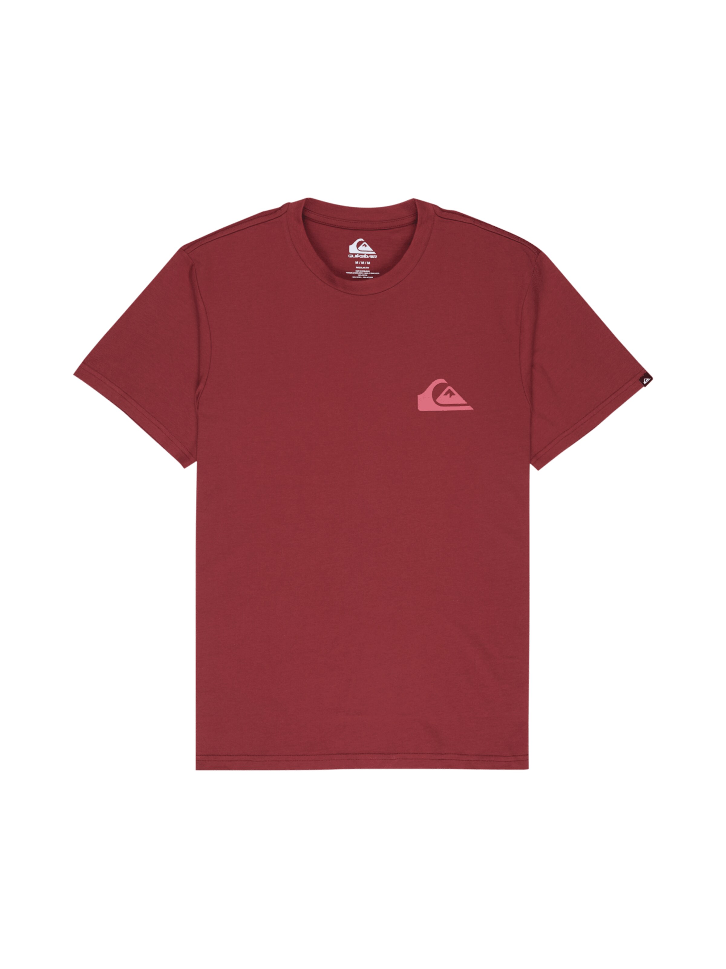 QUIKSILVER Performance Shirt 'Ev Mini Logo' in Red: front