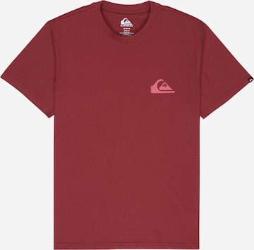 QUIKSILVER Performance Shirt 'Ev Mini Logo' in Red: front