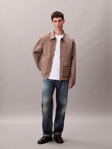 Calvin Klein Jeans Tussenjas in Grijs