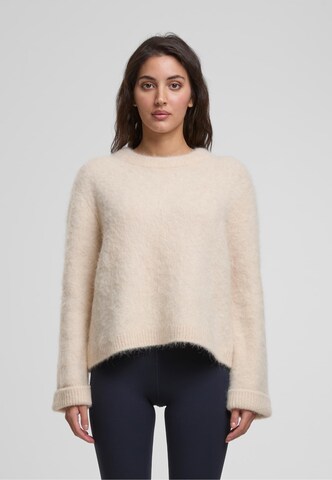 Pull-over Aim'n en beige : devant