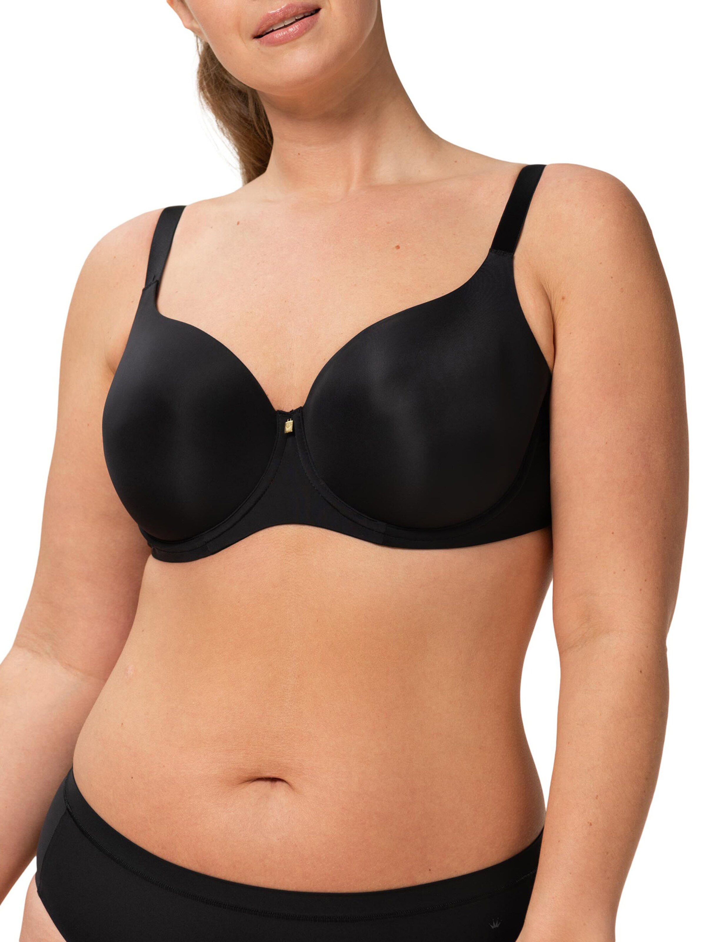 TRIUMPH T-shirt Bra ' Body Make-Up Essentials ' in Black
