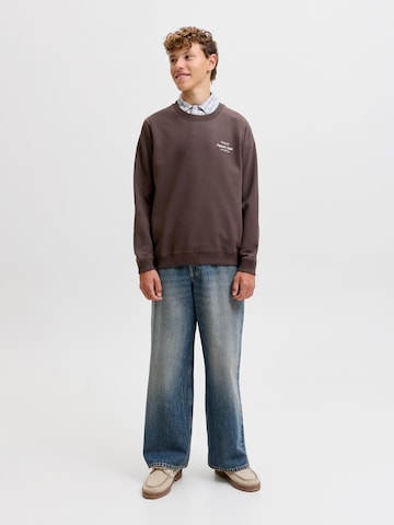 Jack & Jones Junior - Sudadera 'JORNORREBRO' en marrón