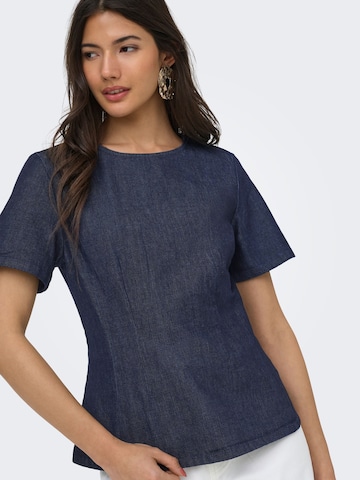 ONLY - Blusa 'ONLTammy' em azul: frente
