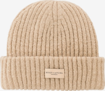 Megzta kepurė iš Bickley + Mitchell, spalva – smėlio, Prekių apžvalga