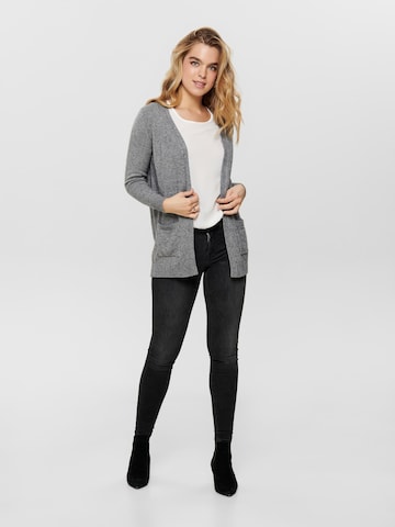 Cardigan 'Lesly' ONLY en gris