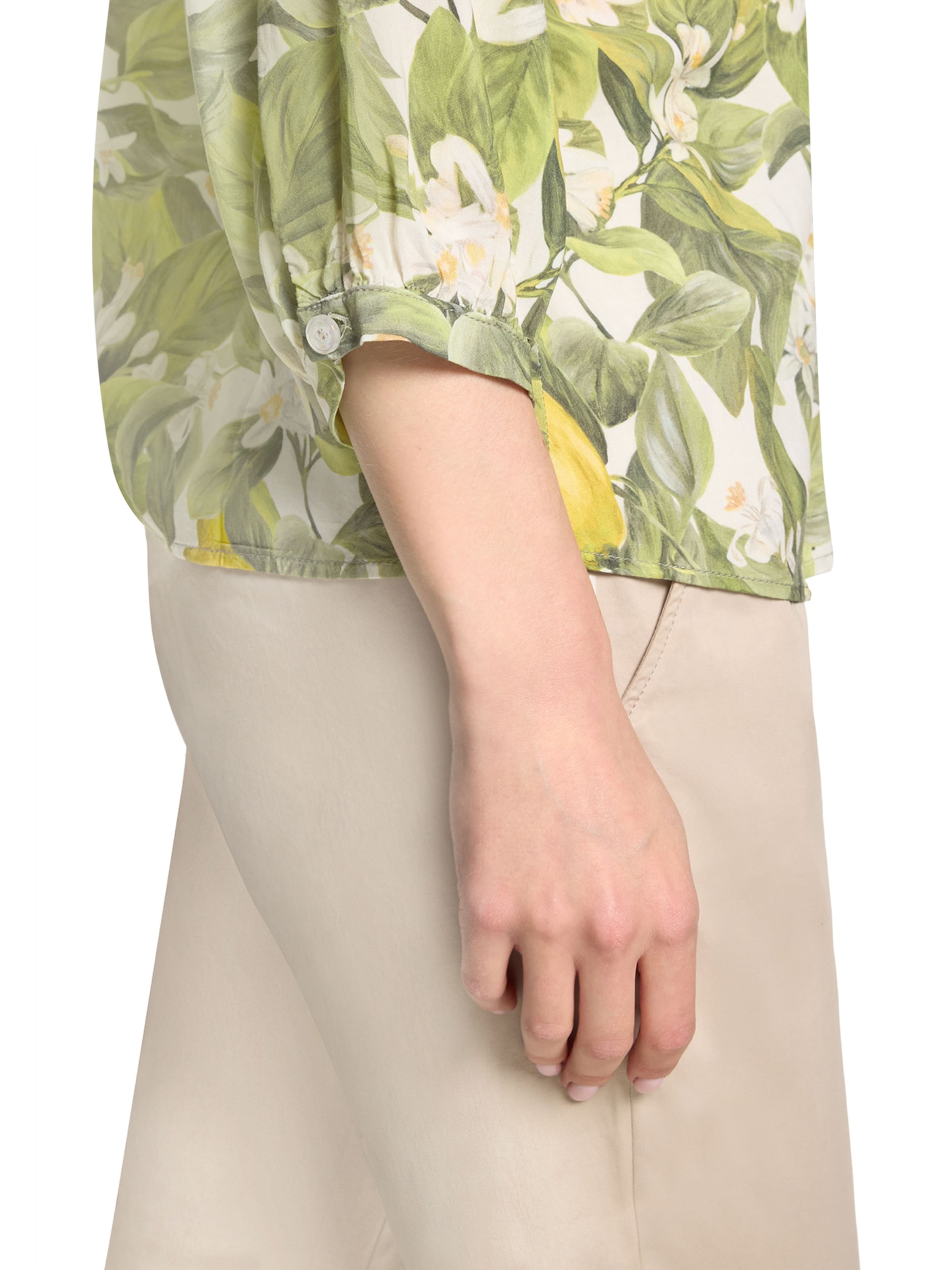 Cartoon Blouse in White