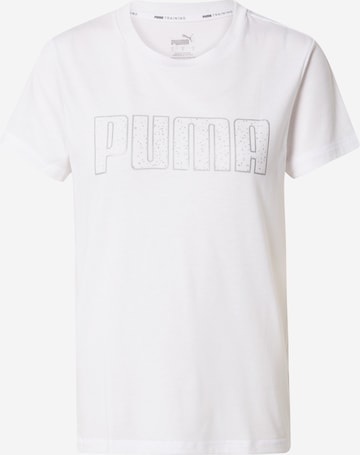 PUMA Sportshirt w kolorze biały: przód