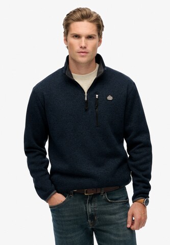 Superdry Trui in Blauw: voorkant