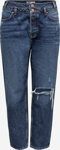 Regular Jeans 'Chia' de la JDY pe albastru: față