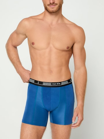 Boxers ' Long Cotton Active ' Nur Die en bleu : devant