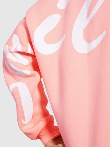 Smilodox Sweatshirt ' Liquid Brail ' in Pink