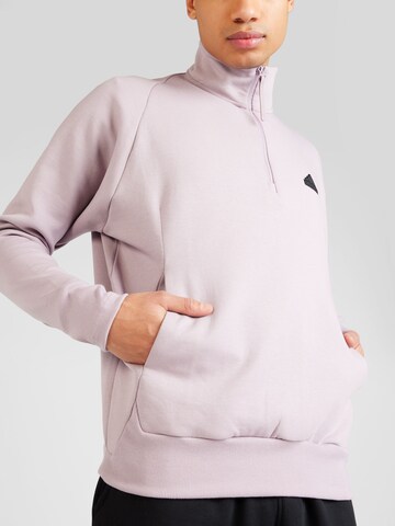 ADIDAS SPORTSWEAR Athletic Sweatshirt 'Z.N.E.' in Purple