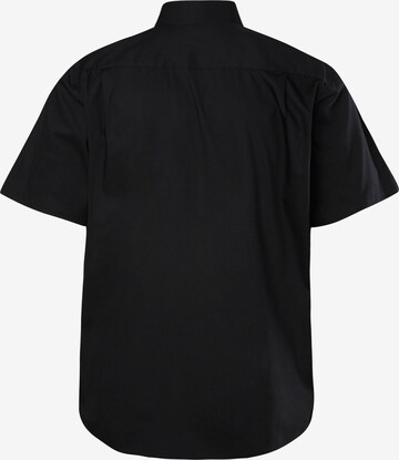 Boston Park Regular fit Button Up Shirt in Black