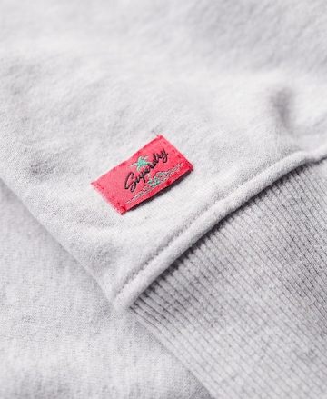 Superdry Sweatshirt 'Travel Souvenir' in Grey