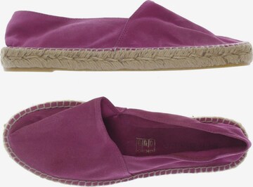 MER DU SUD Flats & Loafers in 37 in Pink: front