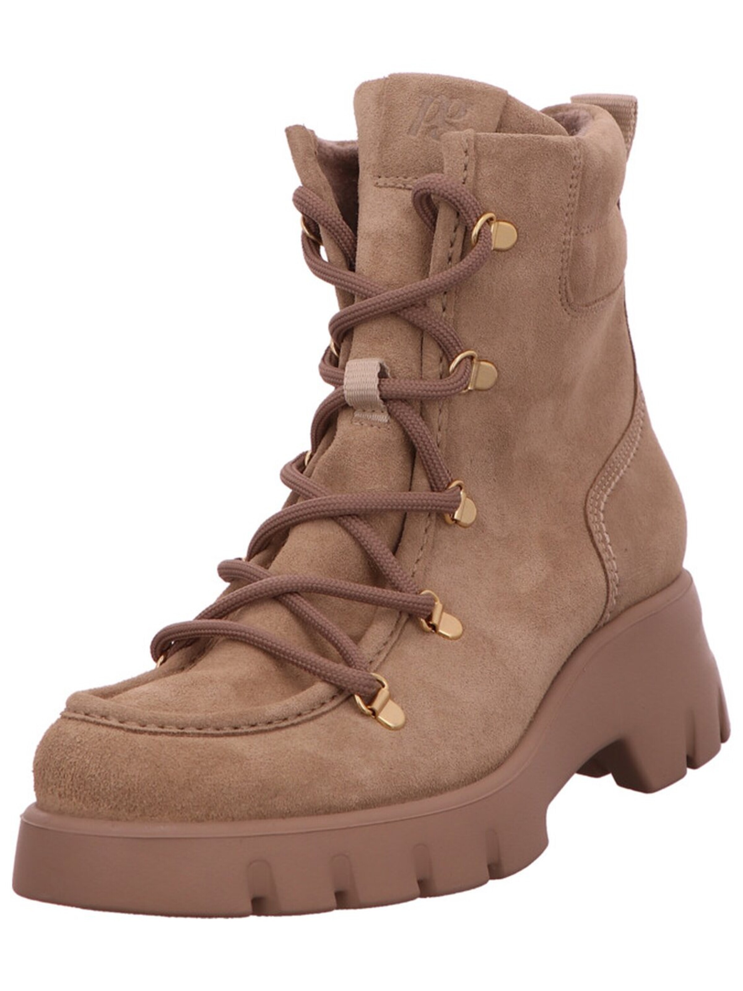 Paul Green - Botas 'Stiefel Damen 8237-008 Rauleder in beige' en beige: frente