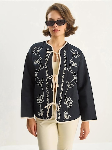 Bianco Lucci Between-Season Jacket in Black