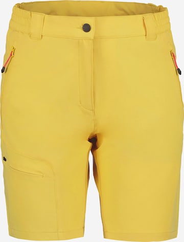 geltona ICEPEAK Laisvalaikio kelnės 'Beaufort': priekis