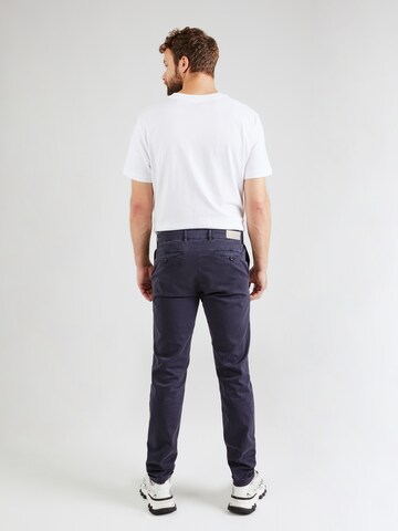 REPLAY Slim fit Chino Pants 'BRAD' in Blue