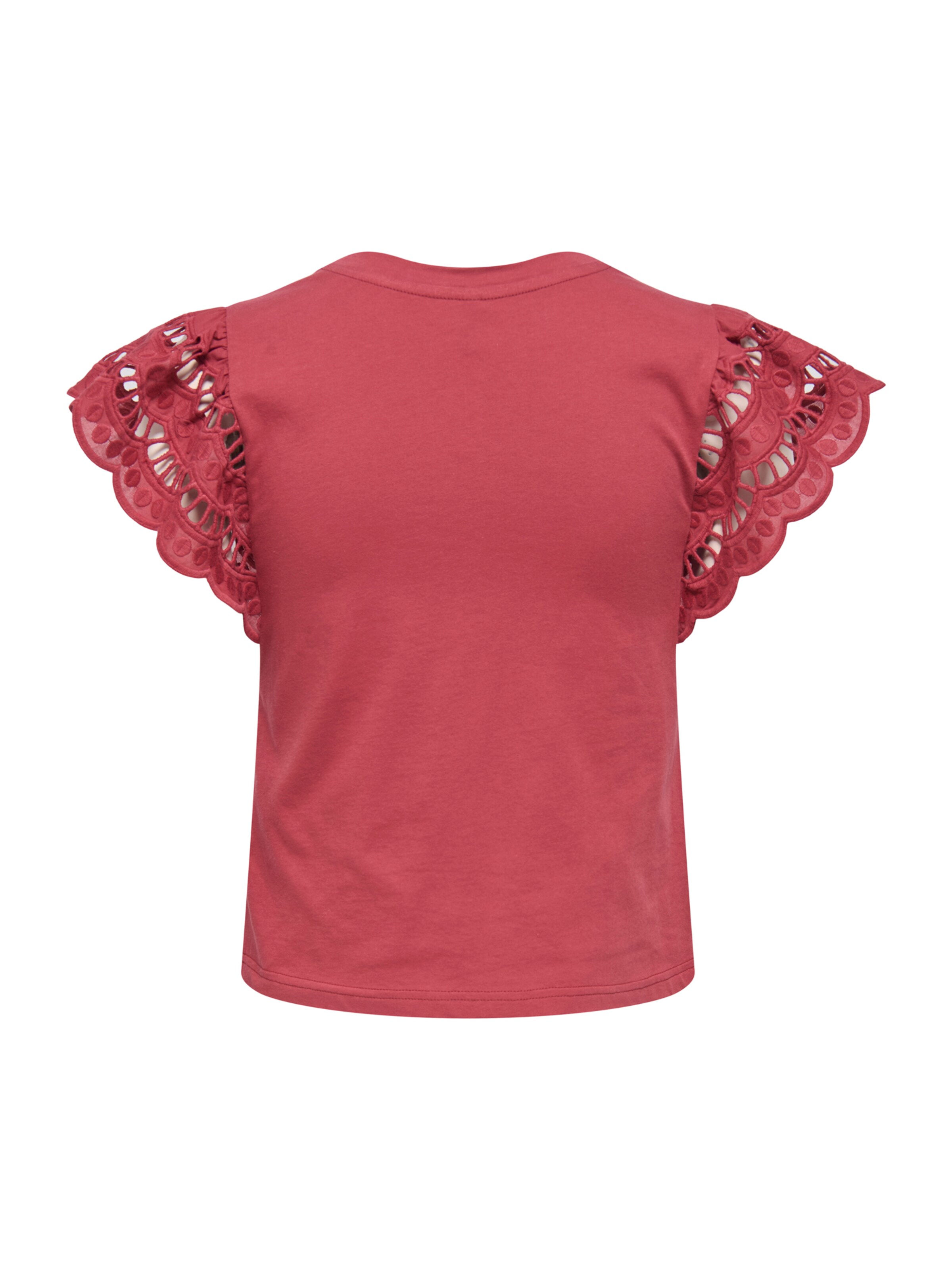 ONLY Тениска 'ONLMACY' в червено