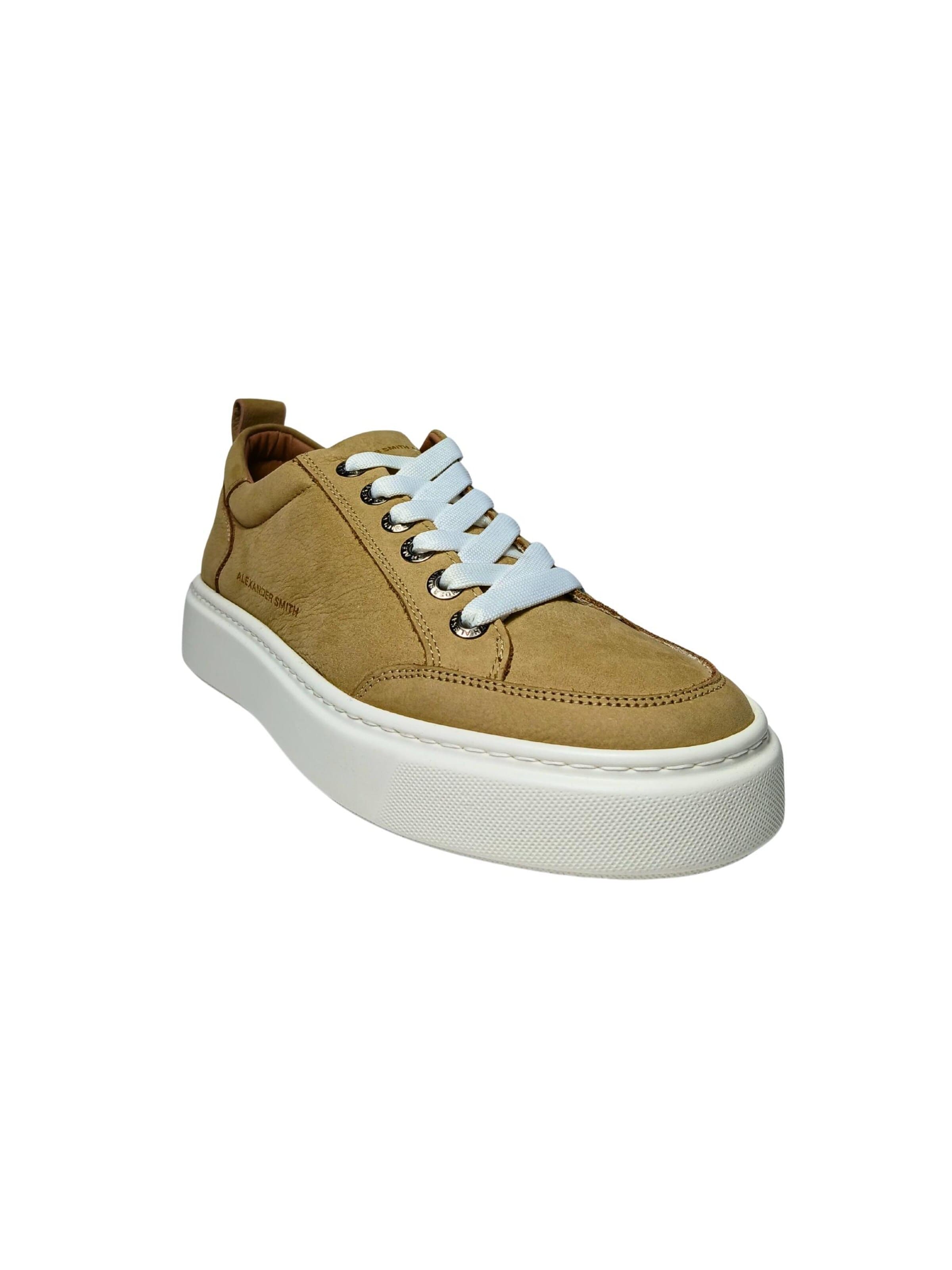 Alexander Smith Sneakers laag in Beige: voorkant