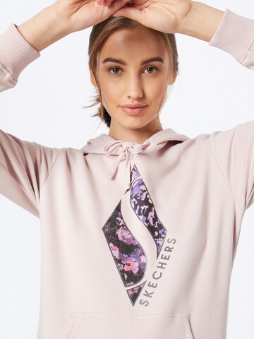 SKECHERS Sport sweatshirt i lila