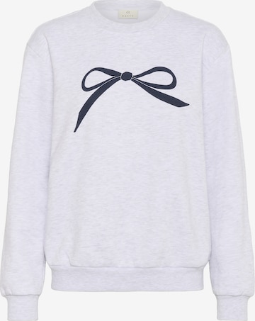 Kaffe Sweatshirt 'Anne' in Grey: front