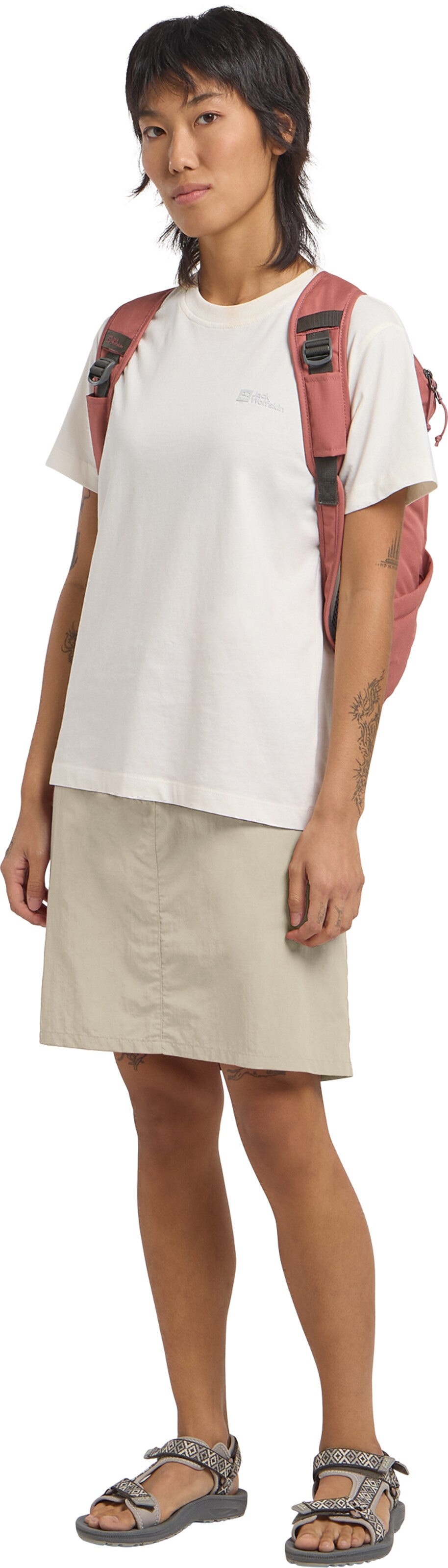 JACK WOLFSKIN Athletic Skorts in Grey