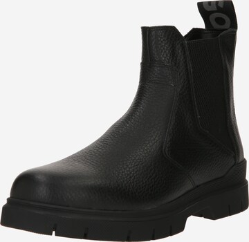 HUGO Chelsea boots 'Ryan' i svart: framsida