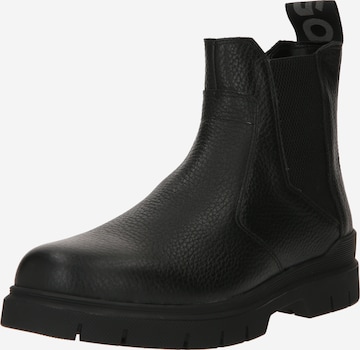 HUGO Red Chelsea boots 'Ryan' in Zwart: voorkant