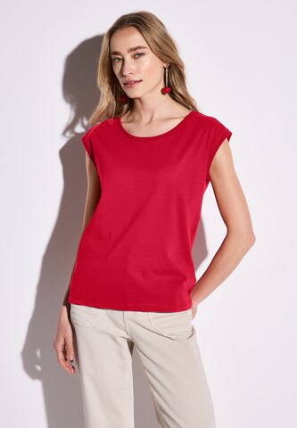 STREET ONE Shirt in Rot: Vorderseite