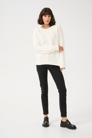 Kaffe Sweater 'Linka' in White