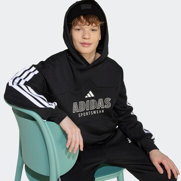 ADIDAS SPORTSWEAR Athletic Sweatshirt in Black