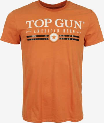 TOP GUN T-Shirt in Orange: predná strana