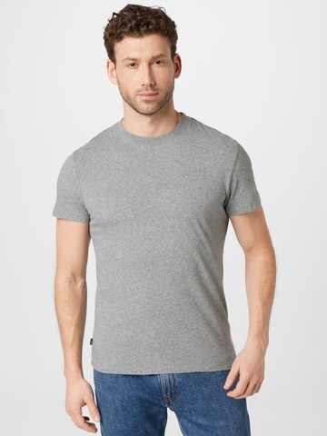 T-Shirt Superdry en gris : devant