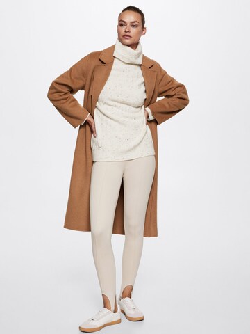 MANGO Pullover 'NATALIE' in Beige