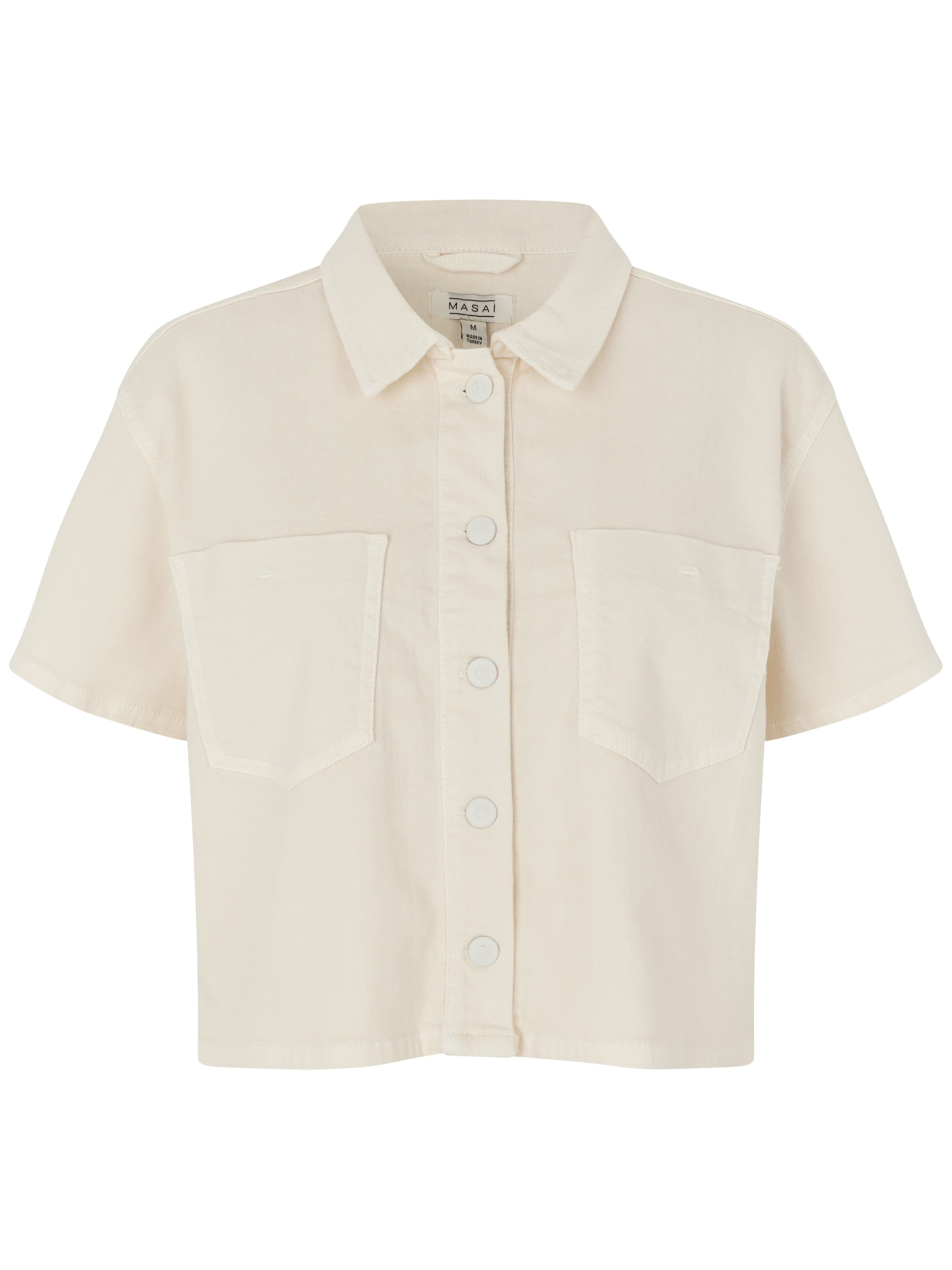 Masai Shirt 'MaIvonelle' in XL in de kleur Wit, Productweergave