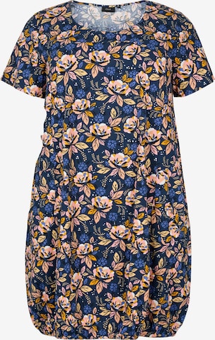 Zizzi Dress 'JEASY' in Mixed colours: front