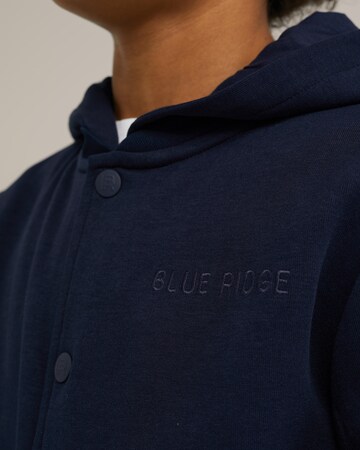WE Fashion Sweat jacket in Blue