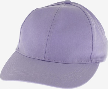 Asos Hat & Cap in One size in Purple: front